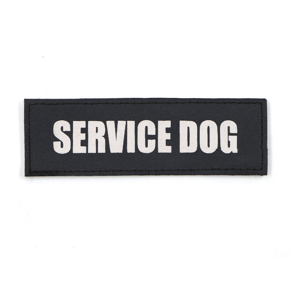 Black Service Dog patch
