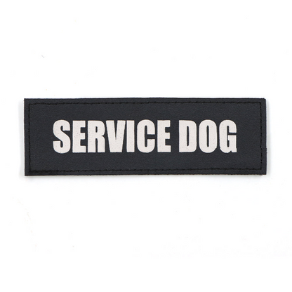 Black Service Dog patch