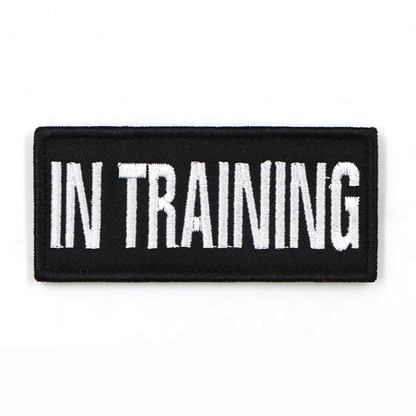 Black In Training patch