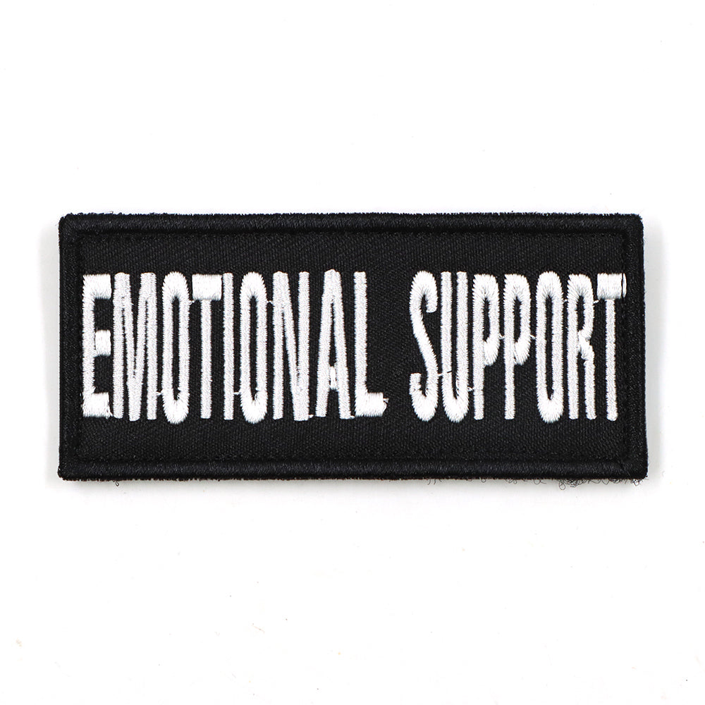 Black Emotional Support patch