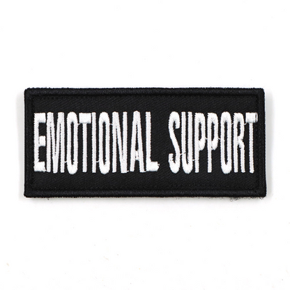 Black Emotional Support patch