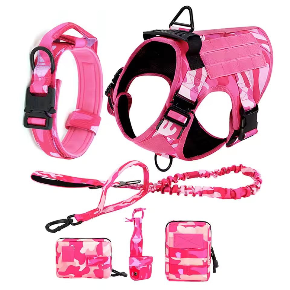 Flat lay of the pink All-In-One Kit