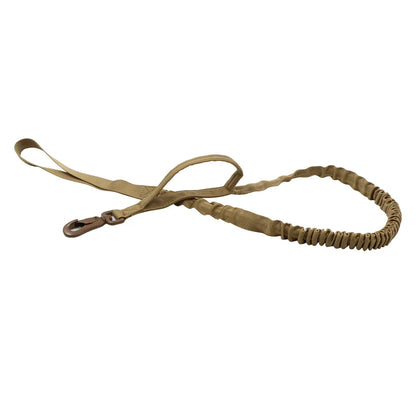 Desert brown tactical bungee leash