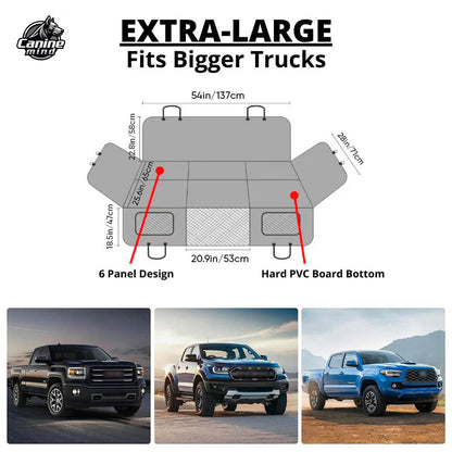 Extra-large hammock fit diagram for larger vehicles