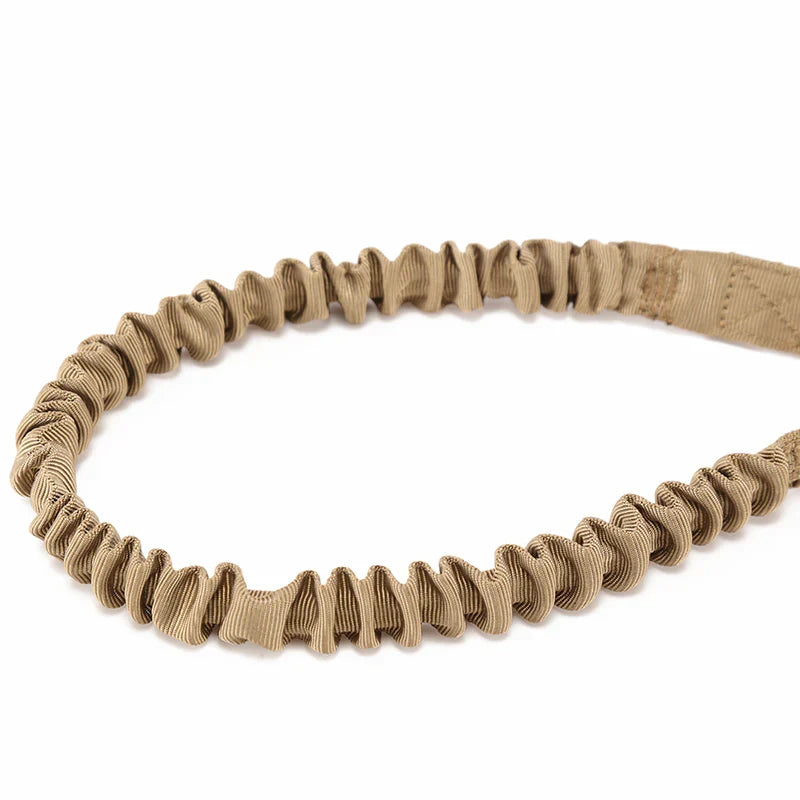 Close-up of the elastic bungee section